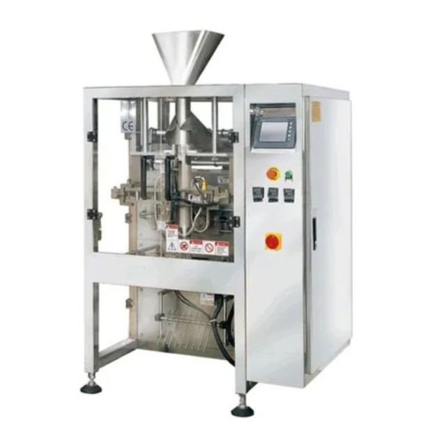 Industrial Pouch Packaging Machine | Heavy Duty VFFS Rotary for Granules Powder Liquids | PLC Servo 40-100 Pouches/Min SS304